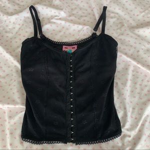 unif black dew cami 🌟